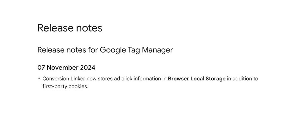 Conversion Linker Now Supports Local Storage